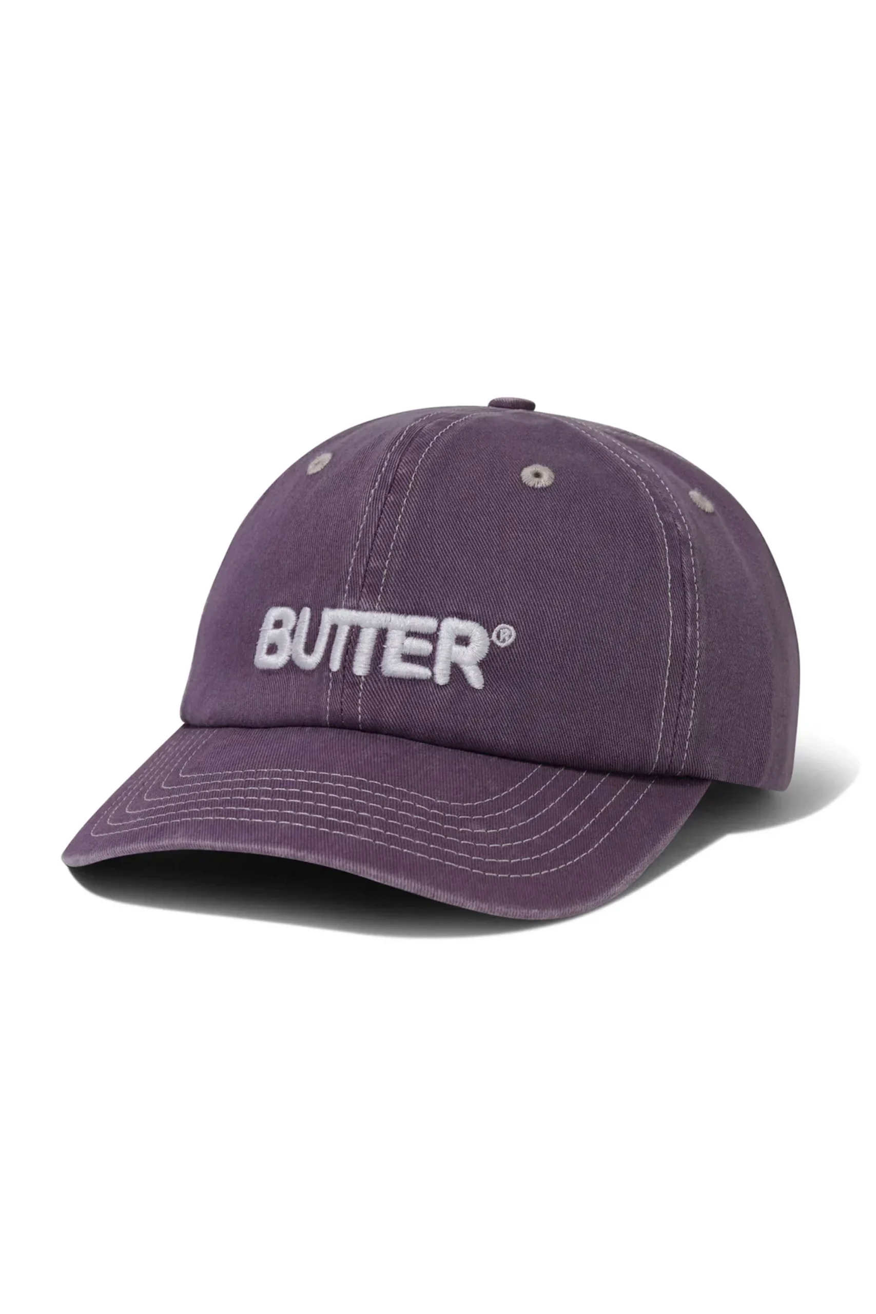 BUTTER - ROUNDED LOGO 6 PANEL CAP