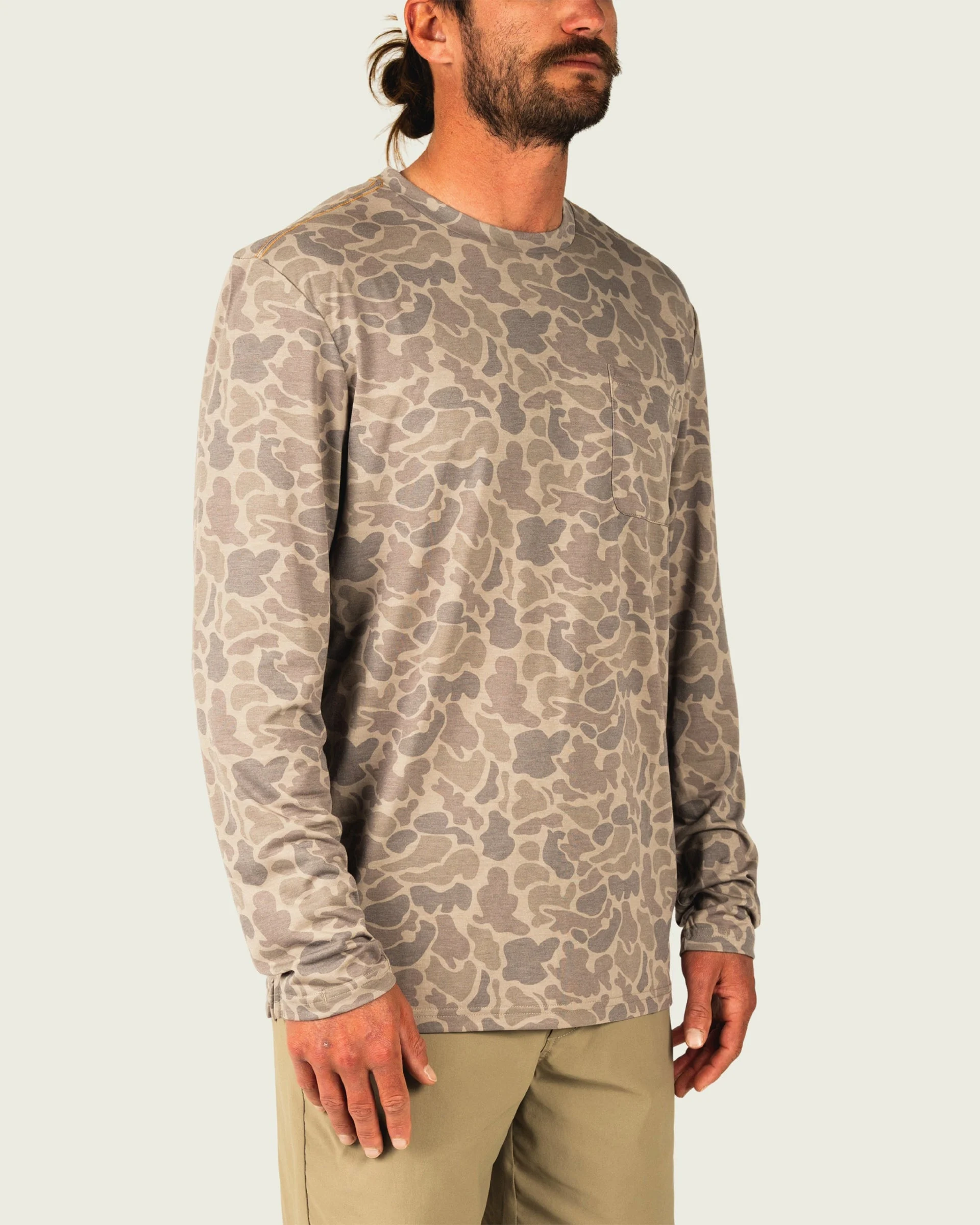 Buxton Tech Crew - Khaki Mallard Camo