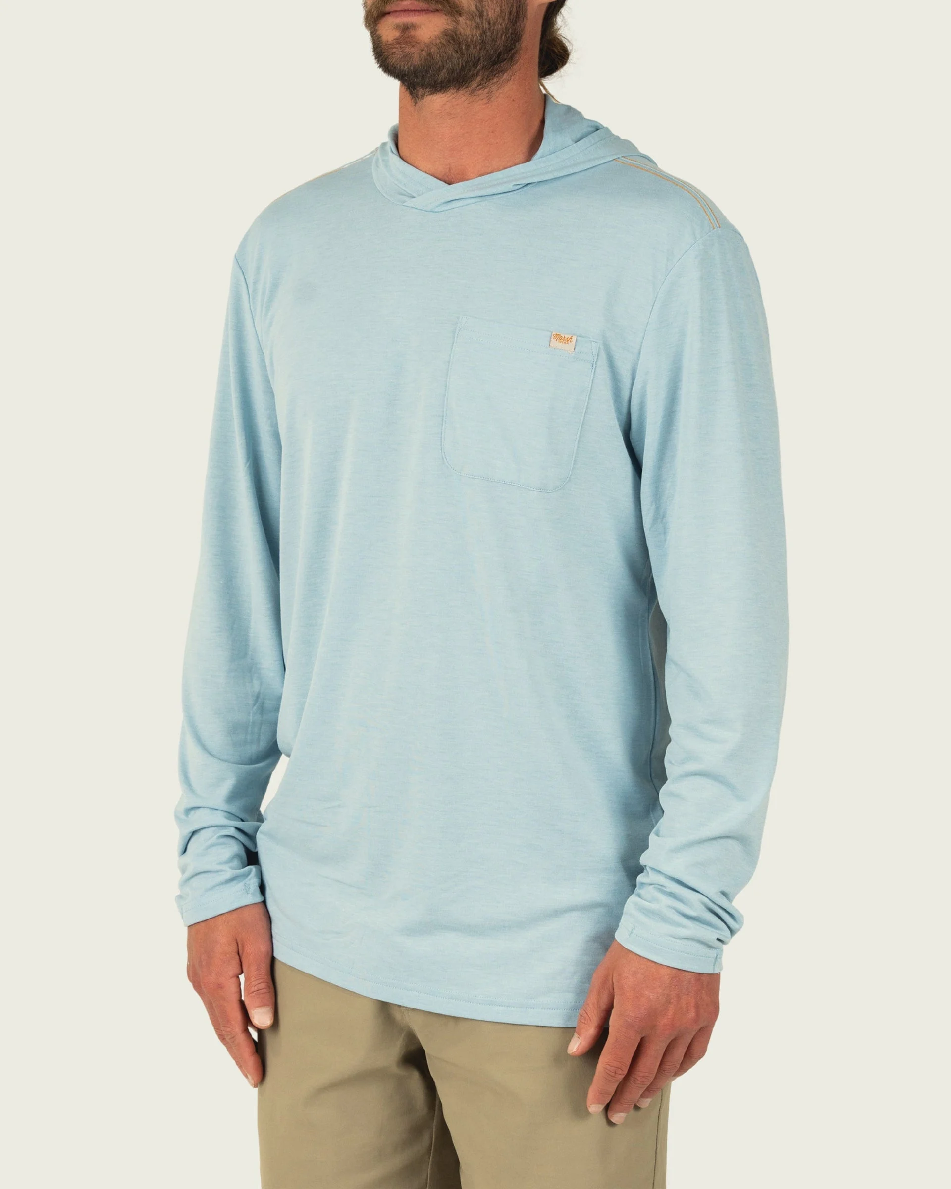 Buxton Tech Hoodie - Cloud Heather
