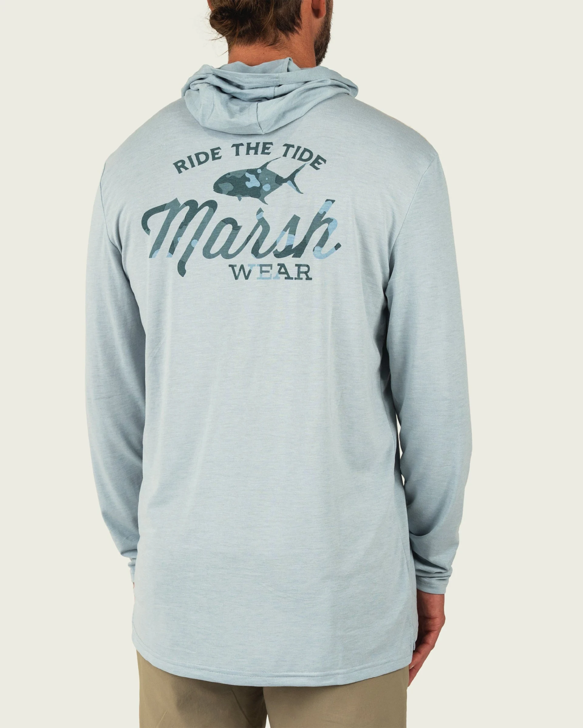 Buxton Tech Hoodie - Smoke Heather