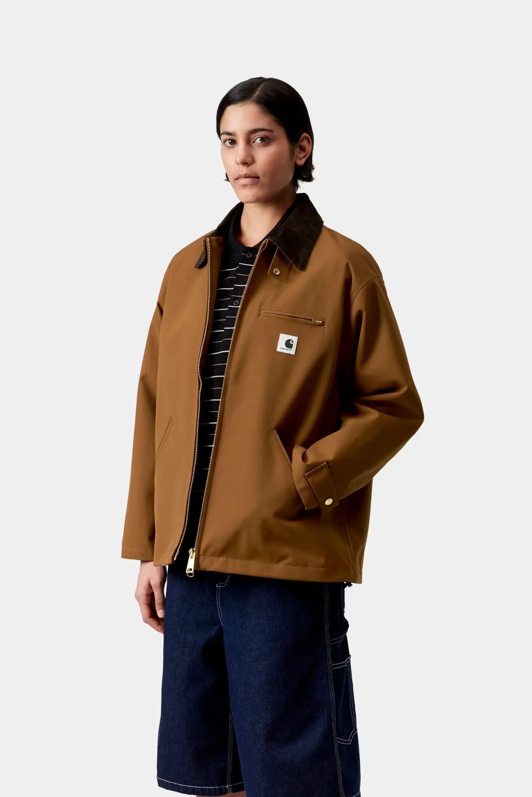 CARHARTT WIP - CLARK JACKET - HAMILTON BROWN