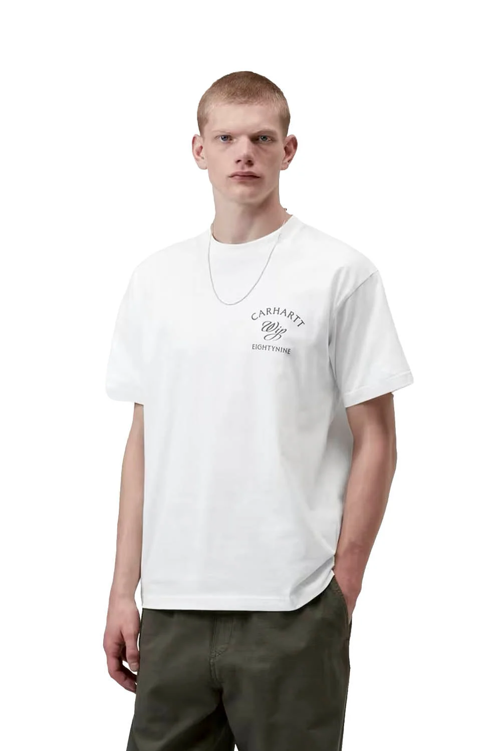 CARHARTT WIP - EIGHTYNINE T-SHIRT - WHITE