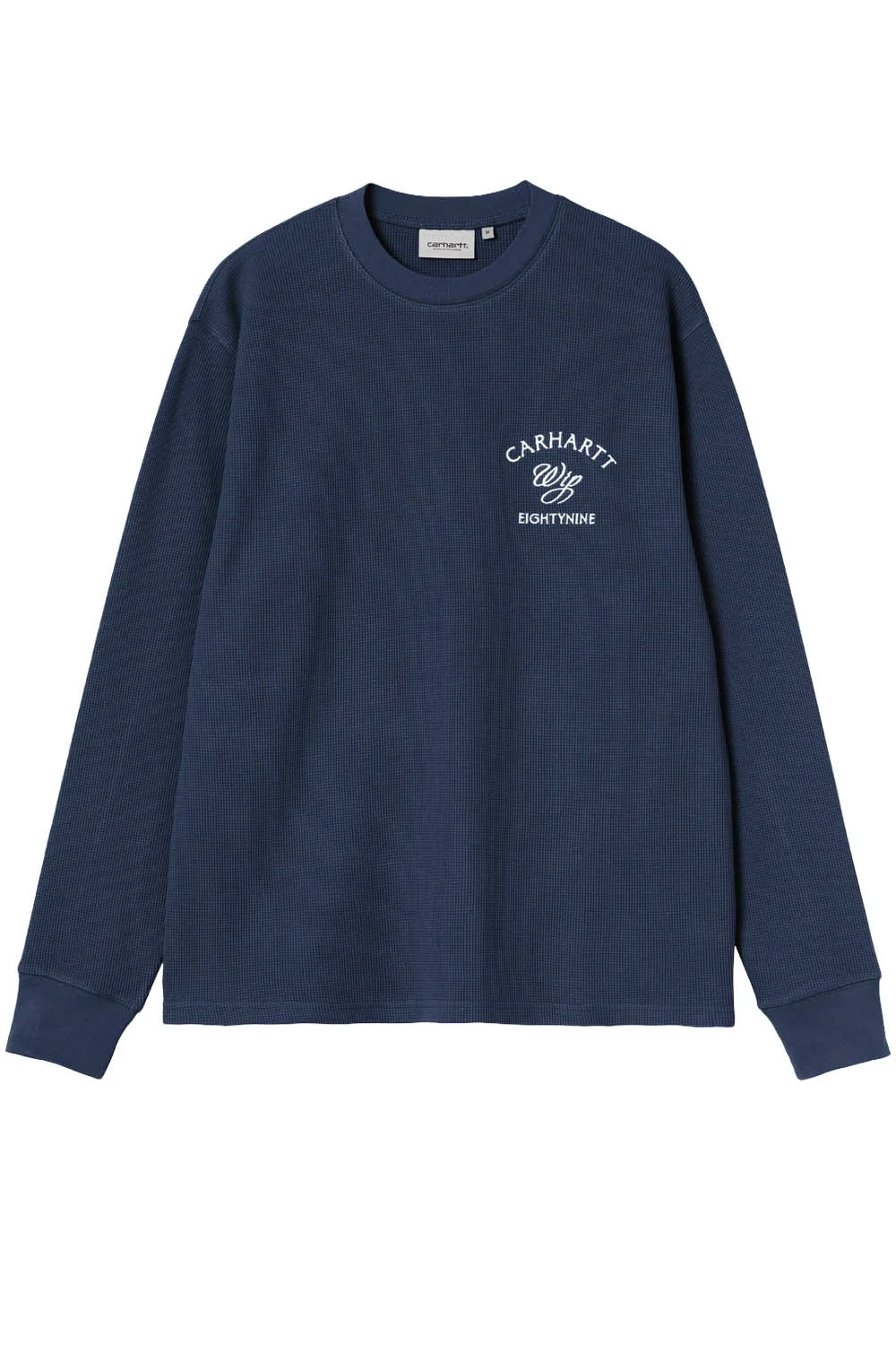 CARHARTT WIP - EIGHTYNINE WAFFLE T-SHIRT - JUPITER/WHITE