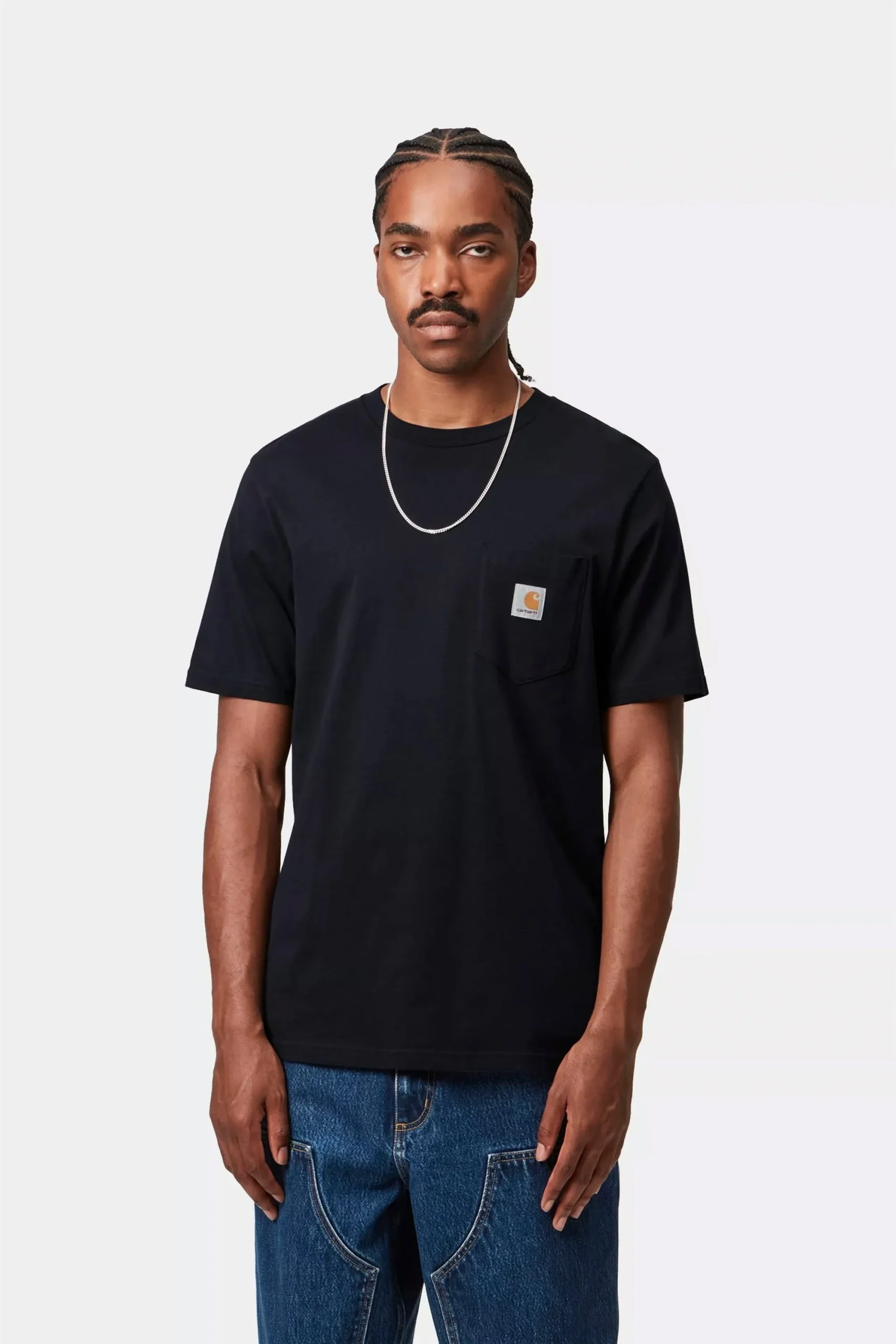 CARHARTT WIP - POCKET T-SHIRT - DARK NAVY