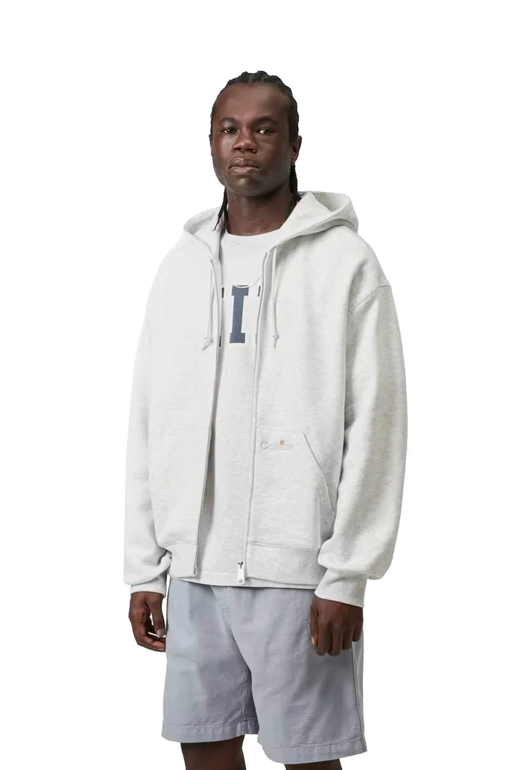 CARHARTT WIP - WIP LABEL HOODED SWEAT JACKET