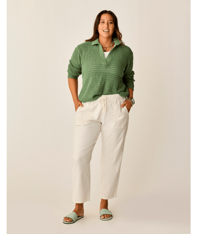 Carve Designs Zoe Twill Pants-Birch