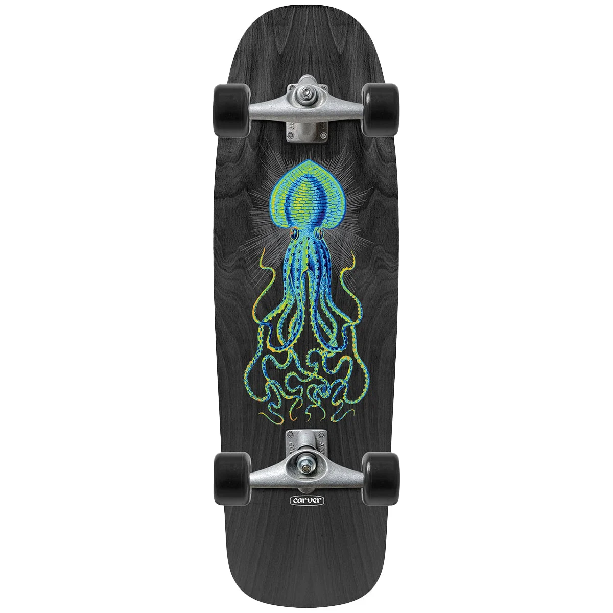 Carver Enigma C5 Raw 32" Surfskate Skateboard Complete