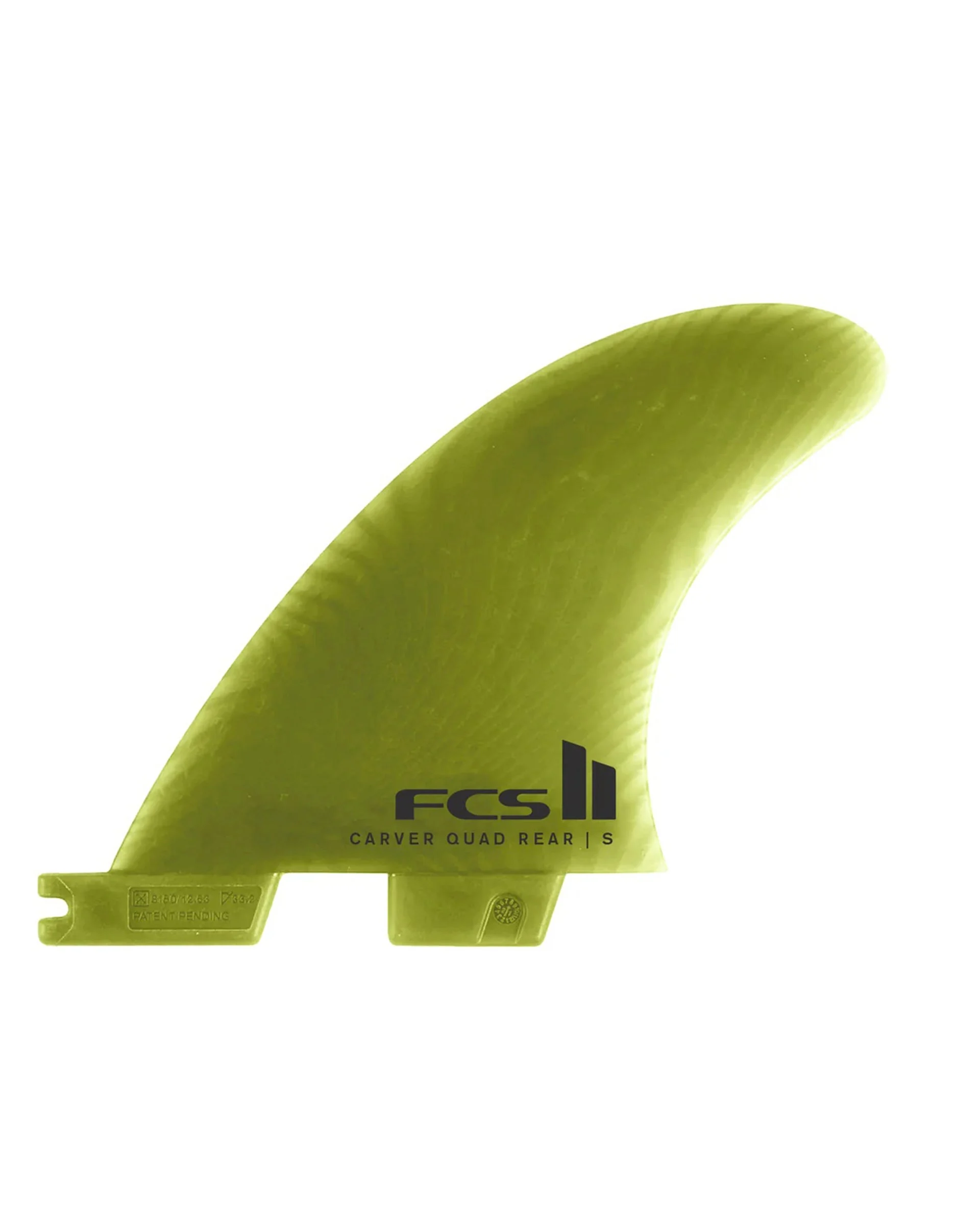 Carver Quad Rear Fins - Eucalyptus