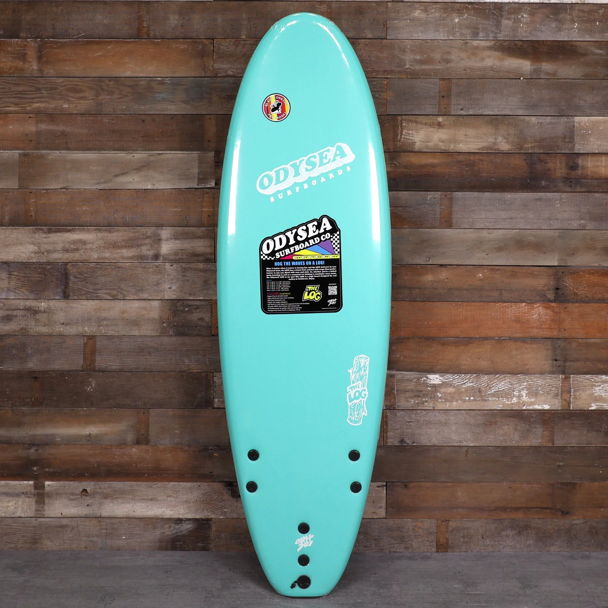 Catch Surf Odysea Log × Blair Conklin 6'0 × 22 × 3 ⅛ Surfboard - Turquoise