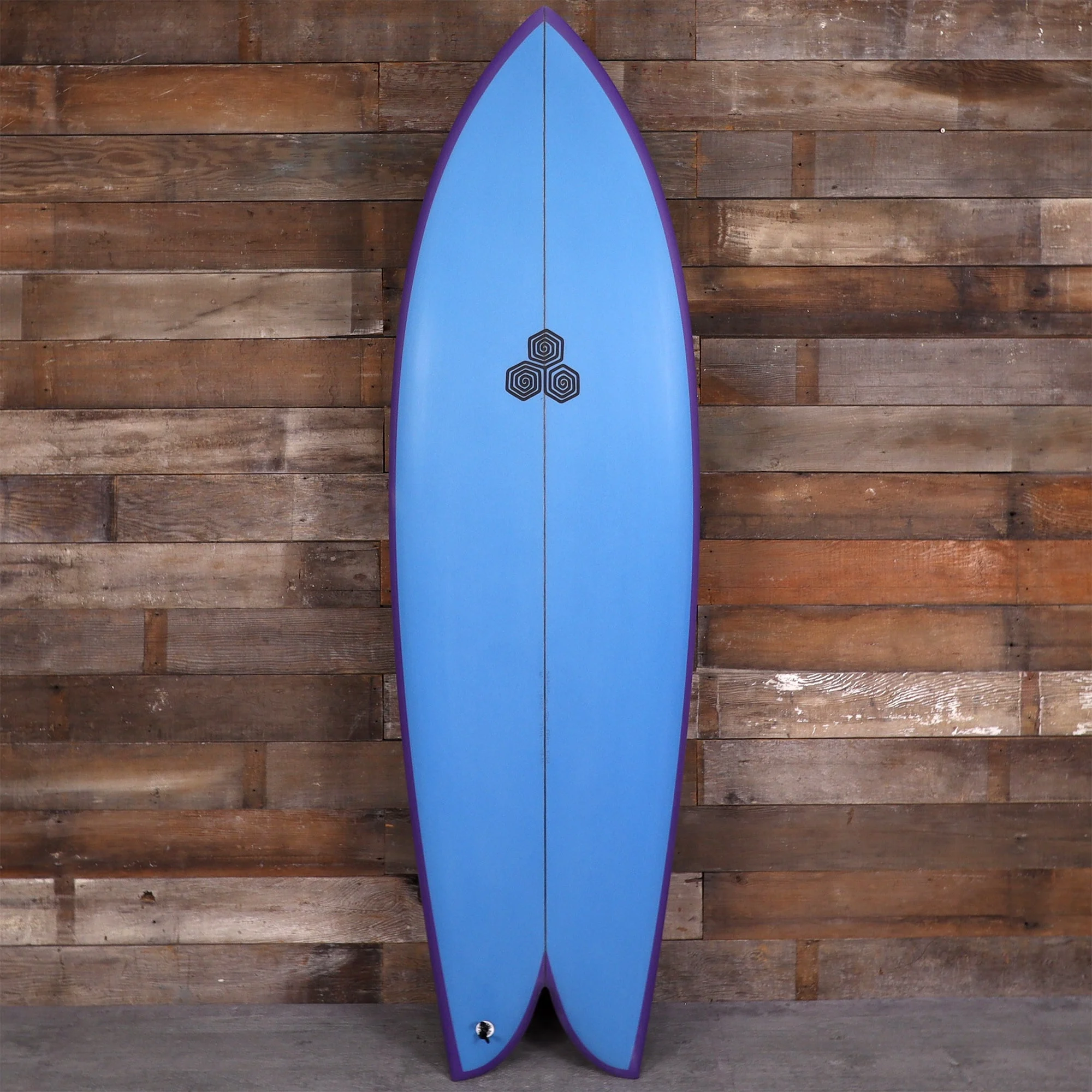 Channel Islands Feb's Fish 6'1 × 21 ½ × 2 ¾ Surfboard - Blue/Purple