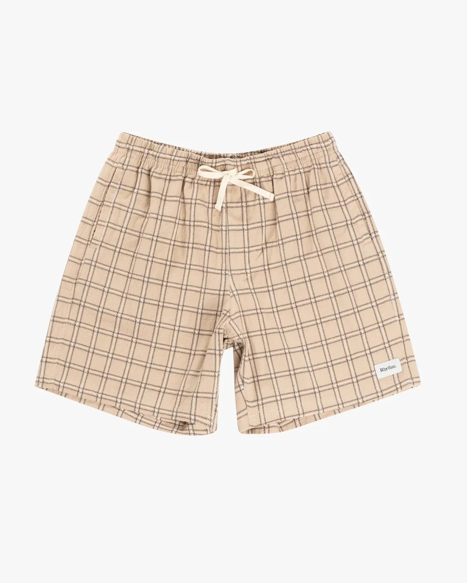 Check Jam Shorts - Sand