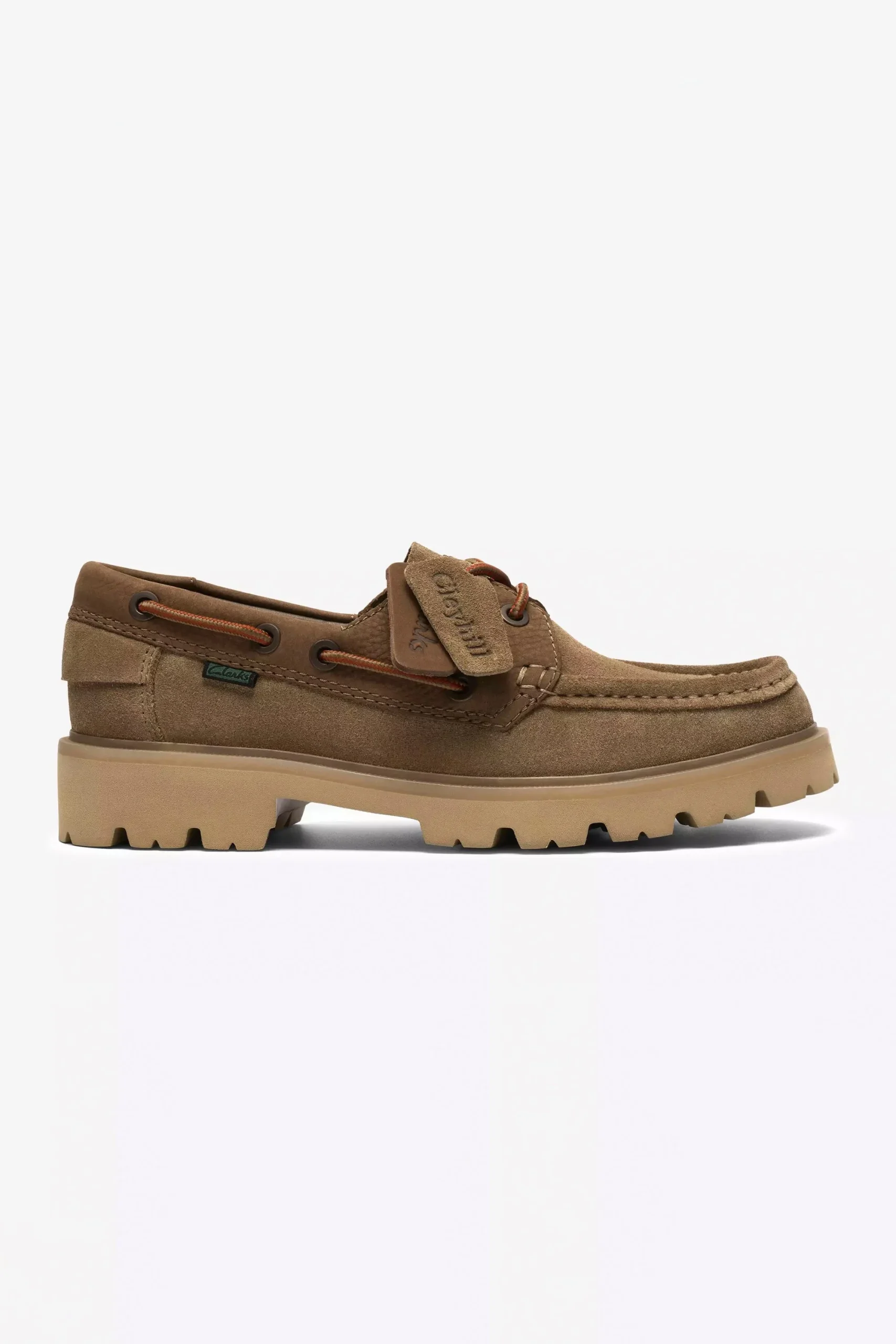 CLARKS - CLEYHILL BOAT - DARK SAND
