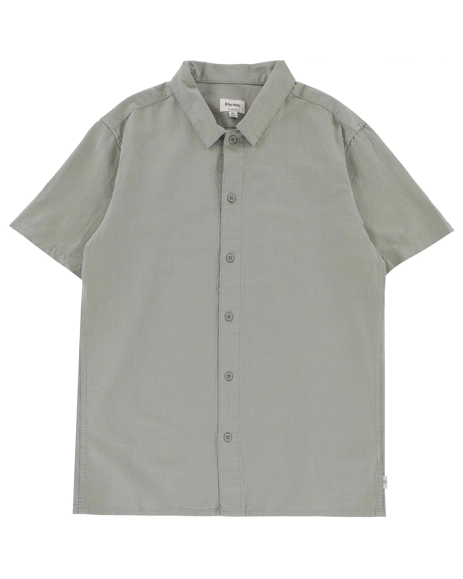 Classic Linen S/S Shirt - Seafoam