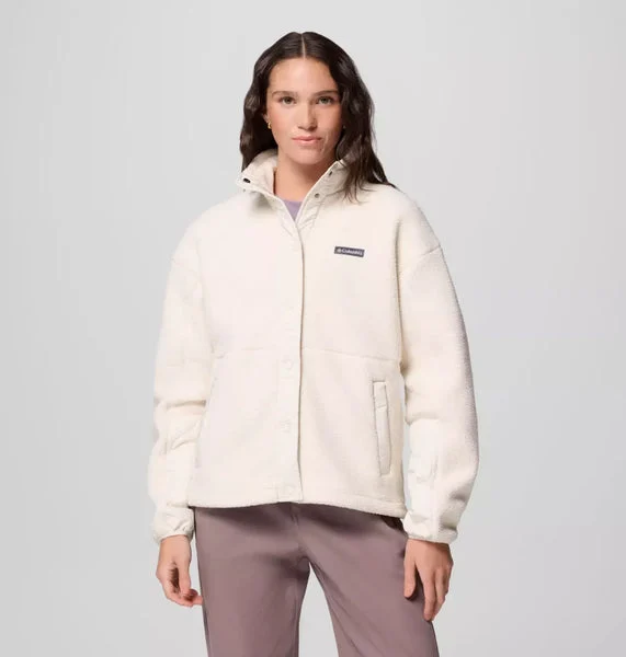 Columbia Womens Snow Layers Cloud Point Snap Fleece Jacket