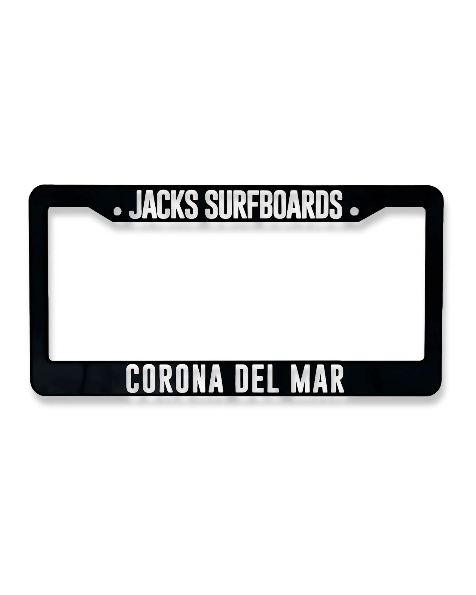 Corona Del Mar License Plate Holder