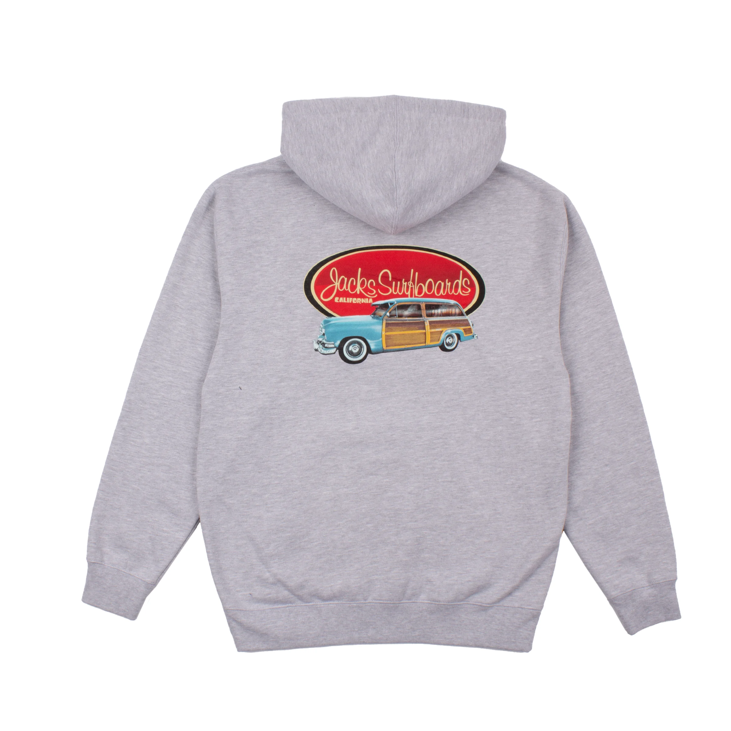 Country Squire Classic Zip-Up Hoodie - Heather Grey