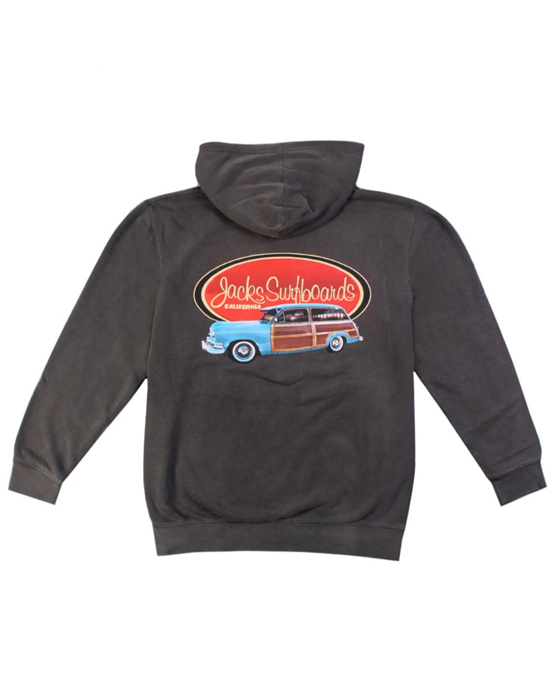 Country Squire Pigment Pullover Hoodie - Black