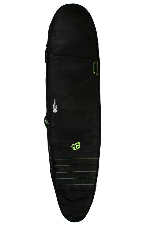Creatures Double Longboard Boardbag-Black/Lime