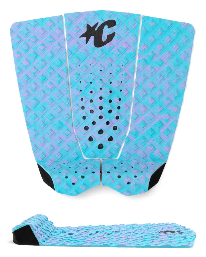 Creatures Griffin Colapinto Signature Traction Pad-Fluro Blue Lavender Swirl
