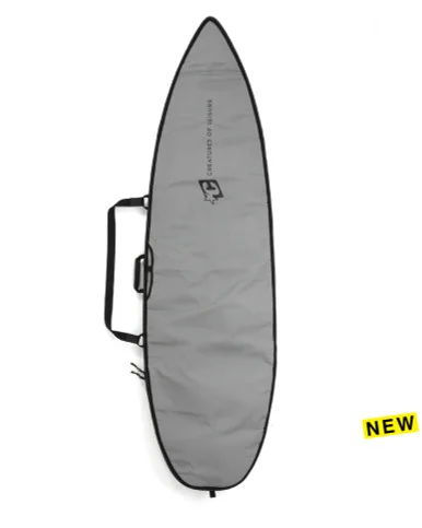 CREATURES SHORTBOARD ICON 6'7 : SILVER BLACK BOARDBAG (CSL2467SIBK)