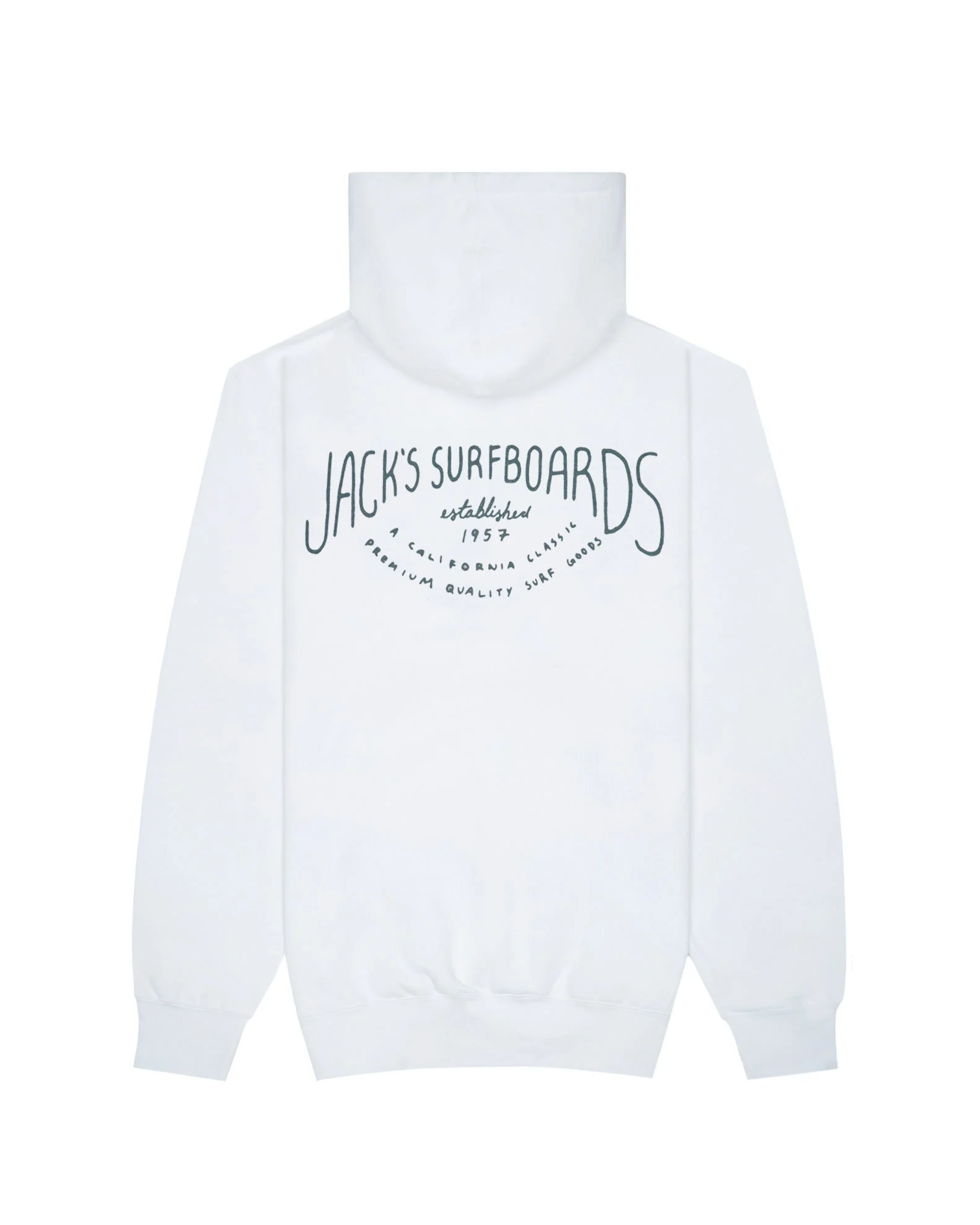Crescent Classic Pullover Hoodie - White