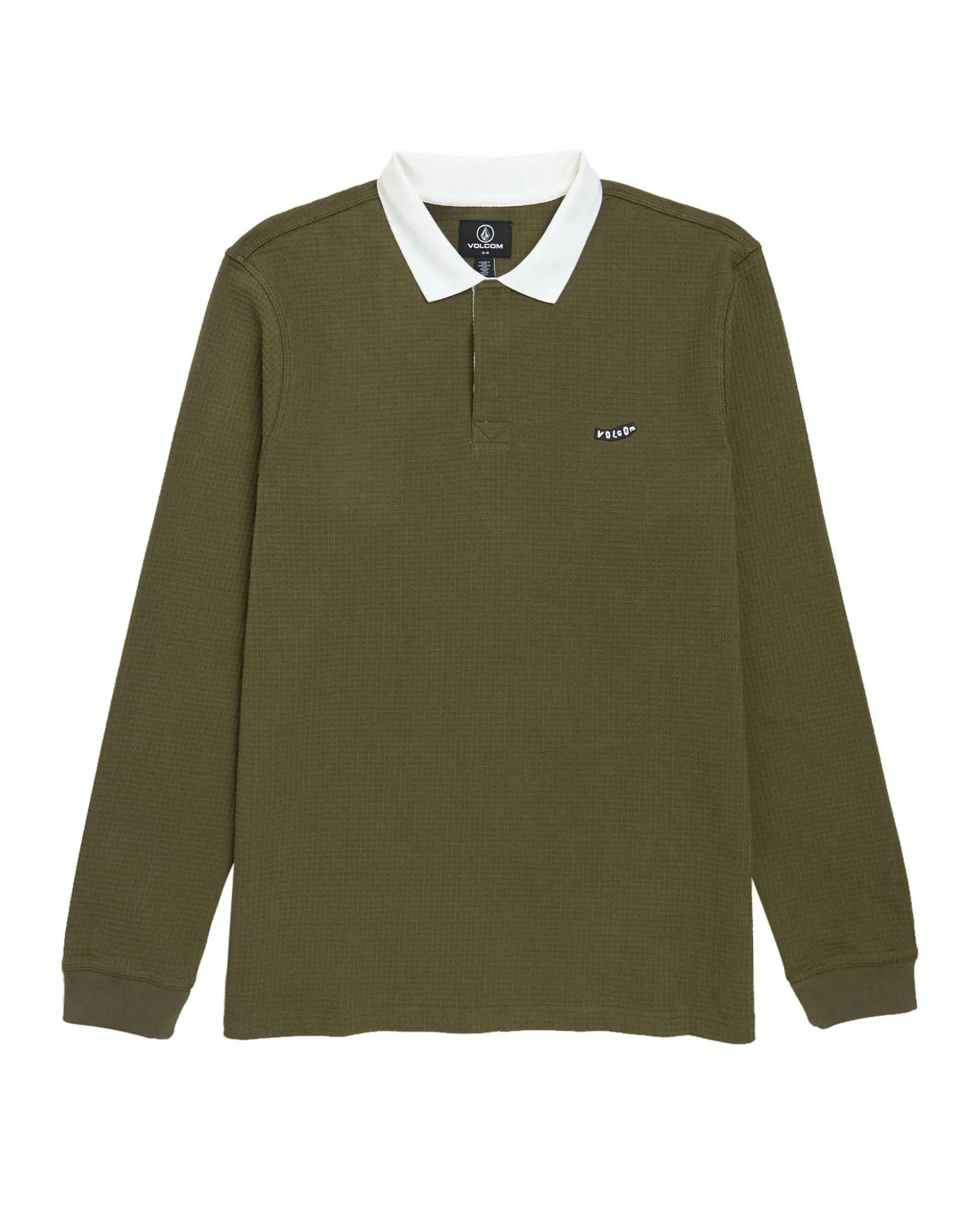 Curbstone L/S Polo - Sage Leaf