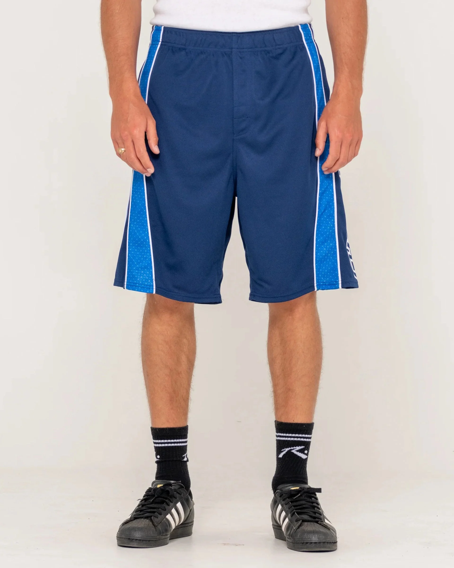 Cybernate Sports Mesh Short - Navy Blue