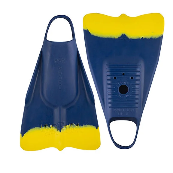 Dafin Pro Classic Swim Fins - Navy/Yellow