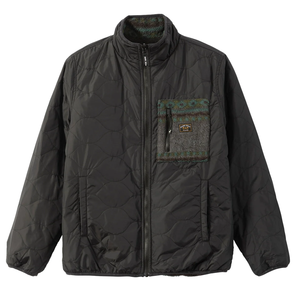 Dark Seas Los Osos Reversible Zip-Up Jacket