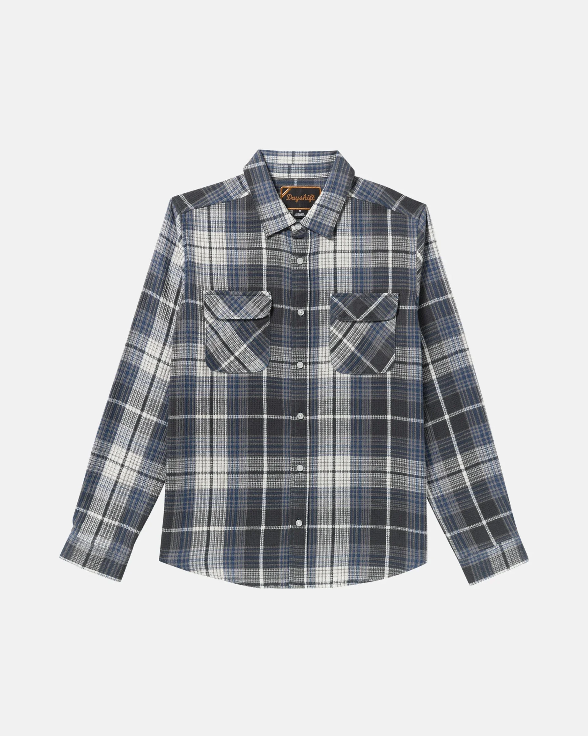 Dayshift Flannel L/S Shirt - Black Plaid
