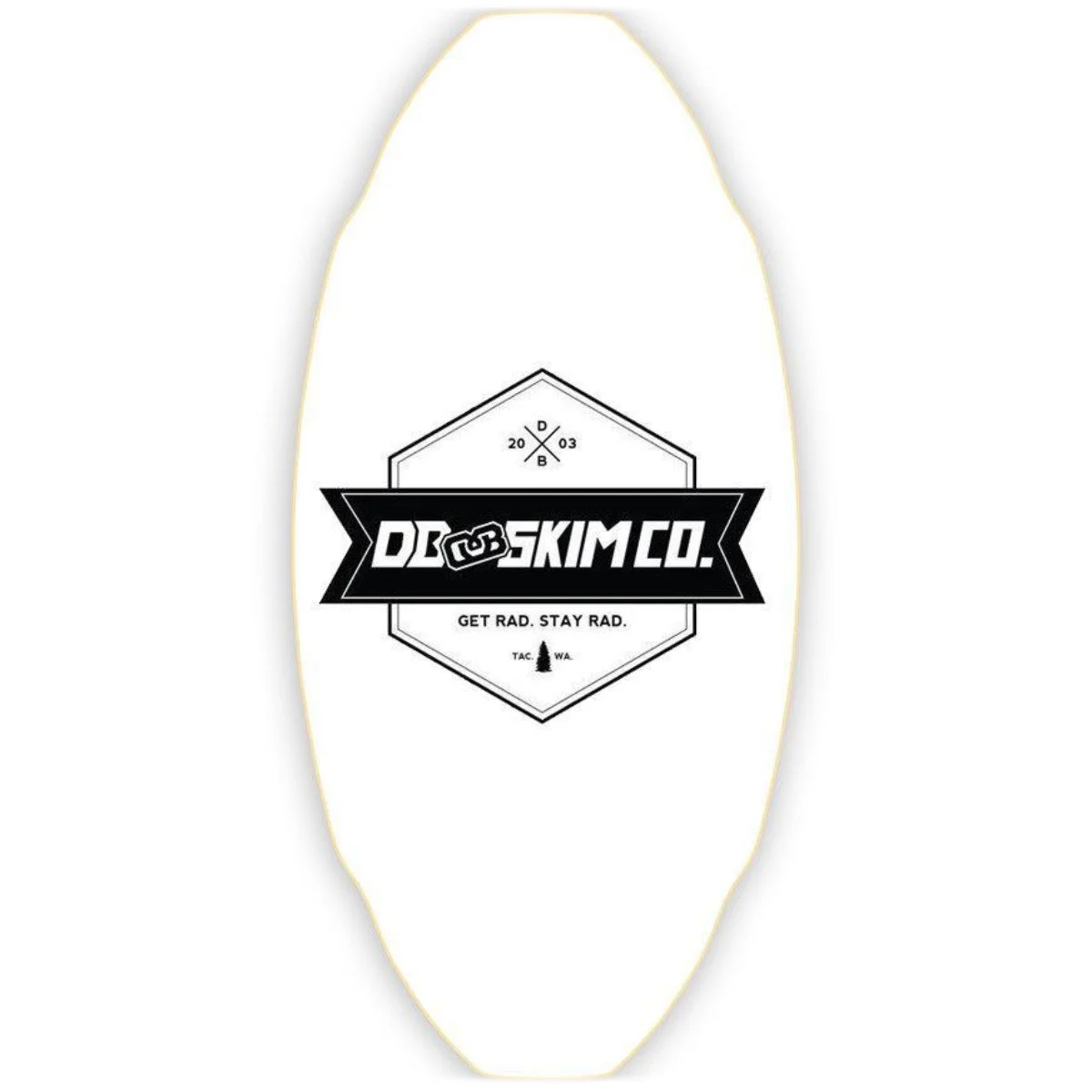 DB Skim Co. Plank Proto Skimboard