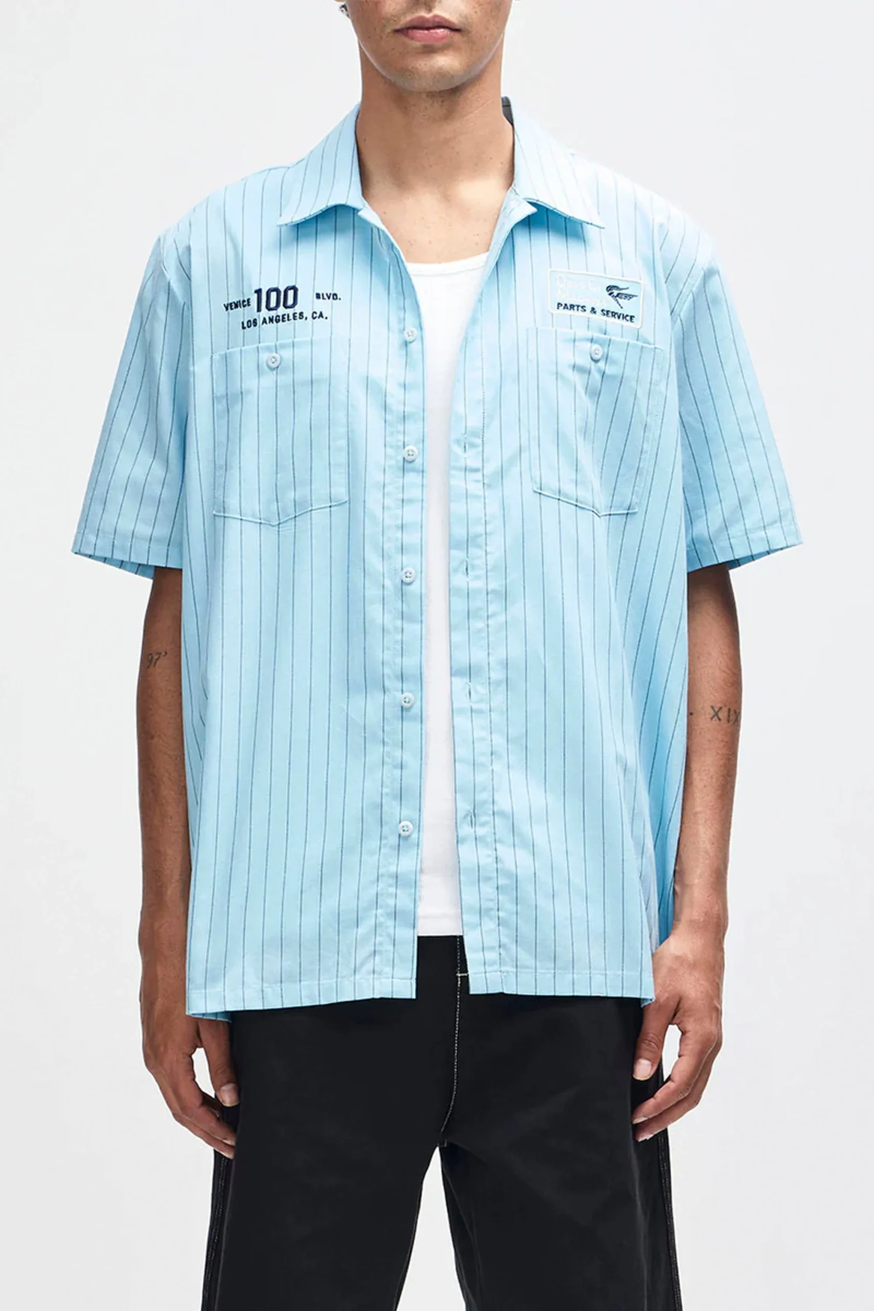 DEUS - FORECOURT STRIPE SHIRT