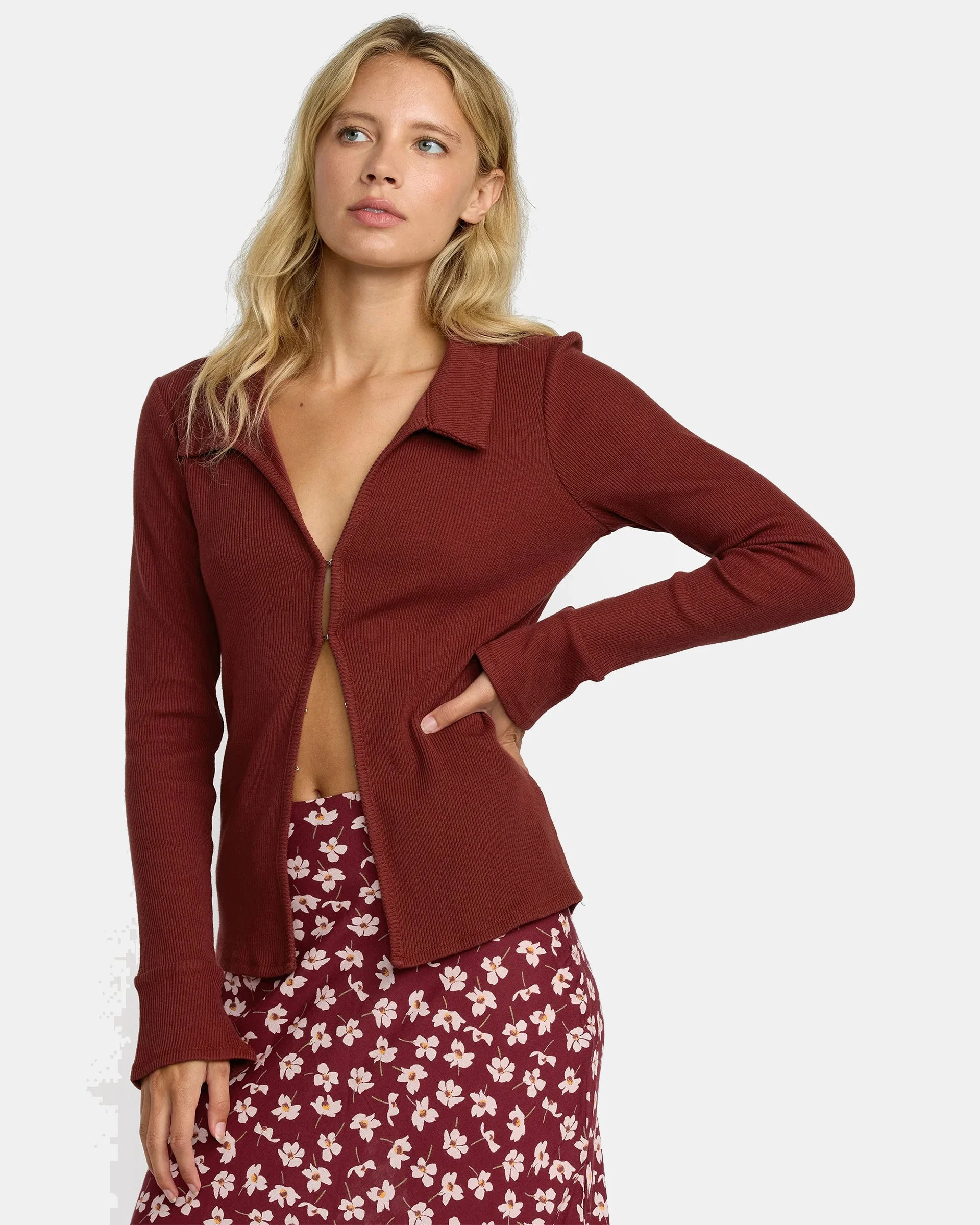 Devine Knit - Cranberry