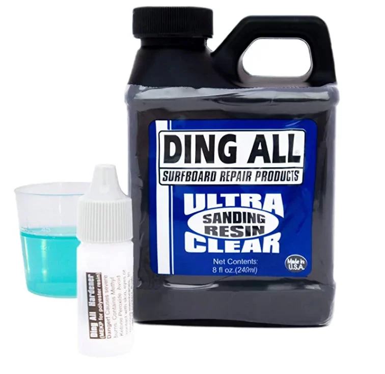 Ding All 1/2 Pint Clear Polyester Sanding Resin
