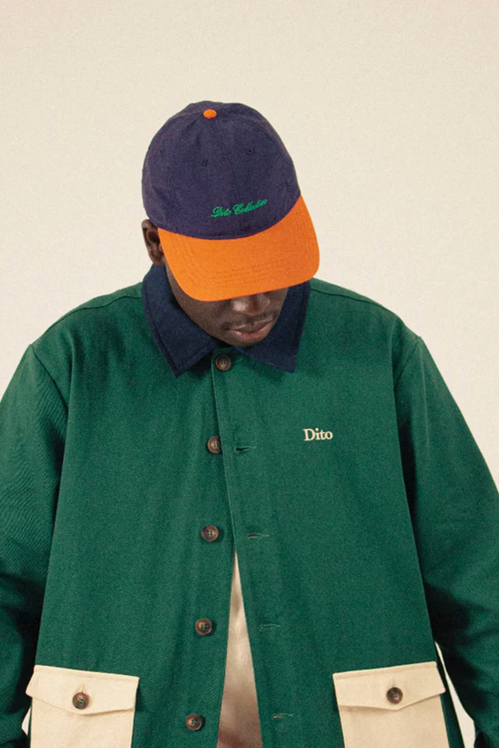 DITO COLLECTIVE - NAVY ORANGE CAP