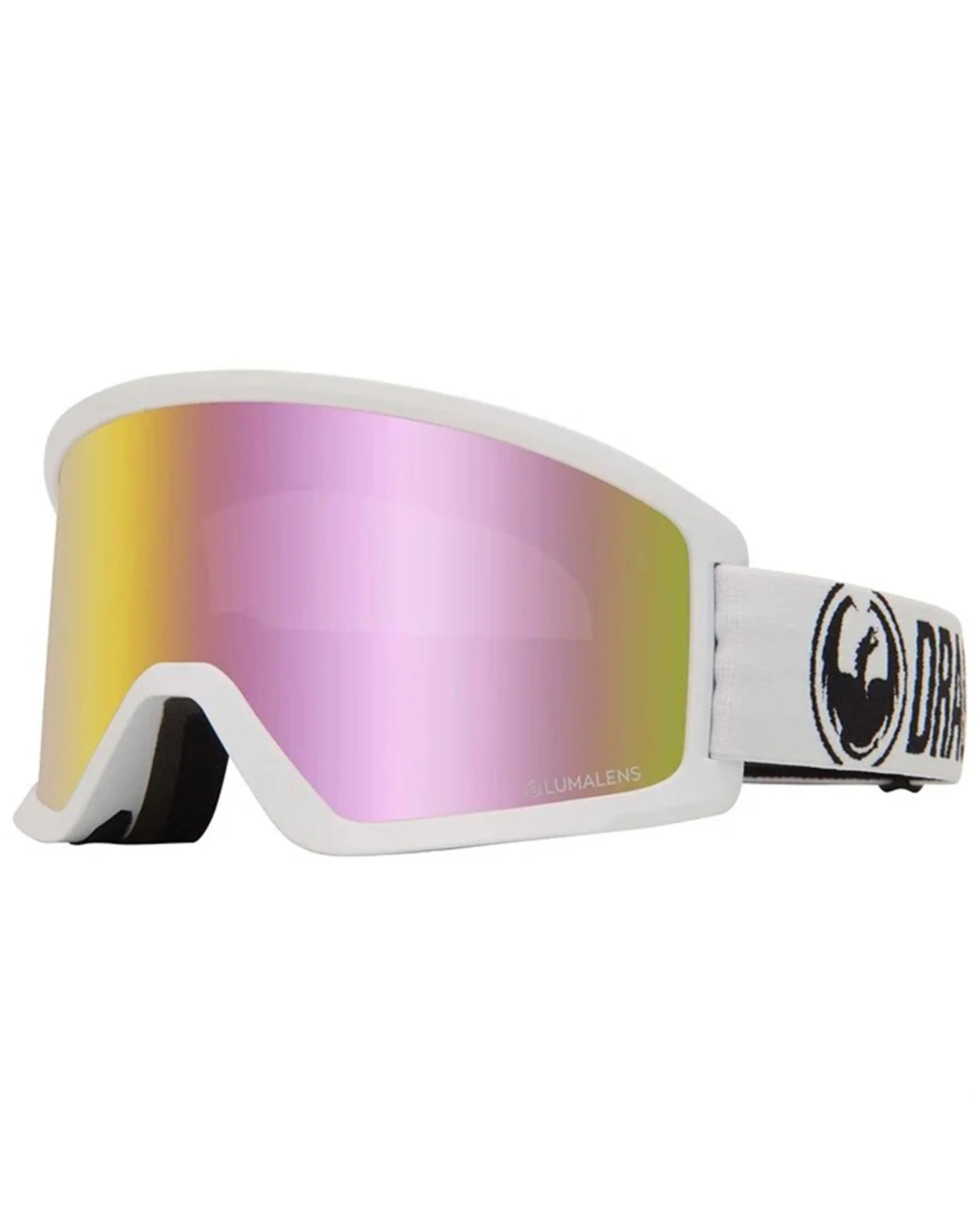 DX3 OTG Snow Goggles - White/Lumalens Pink Ion
