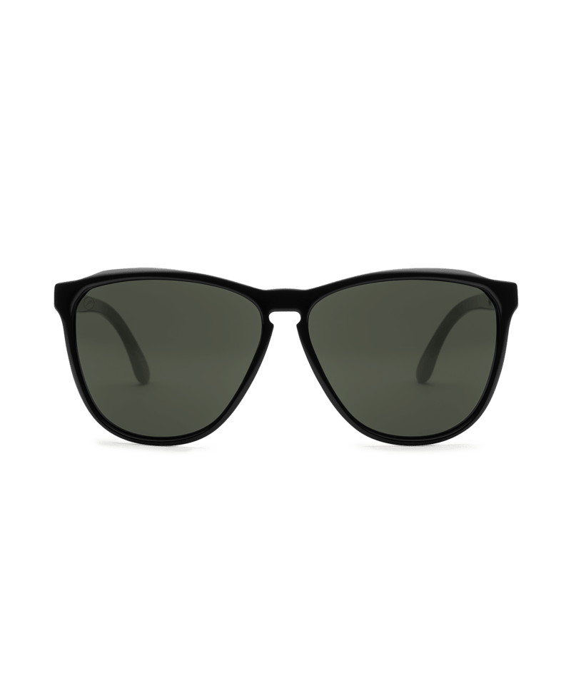 Electric Encelia Sunglasses-Gloss Black/Grey Polarized