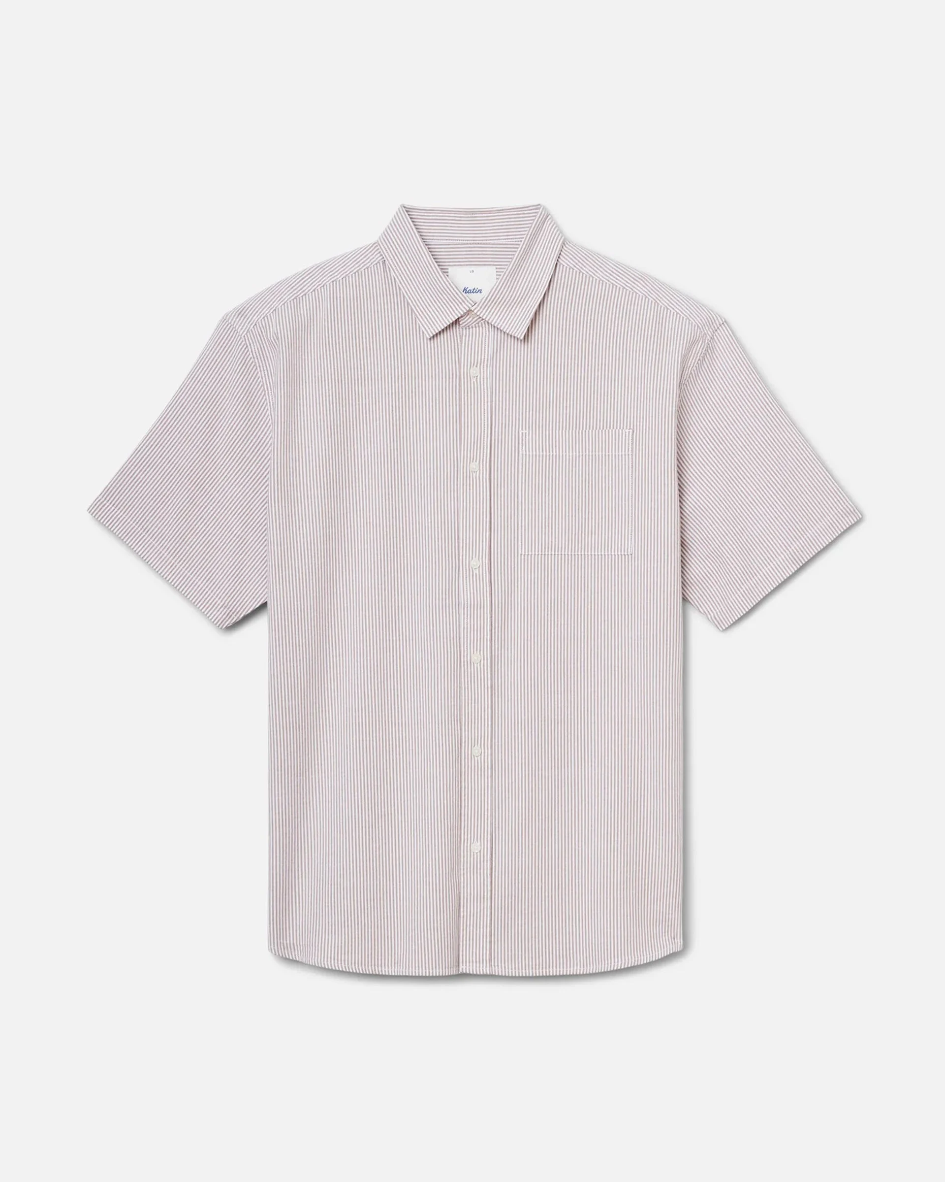 Ezra S/S Shirt - Light Brown