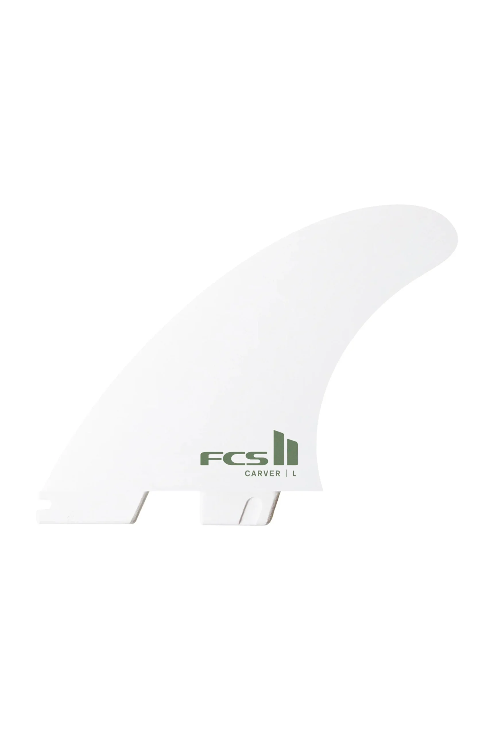 FCS - FCS II CARVER - PC - WHITE - M - 3FINS