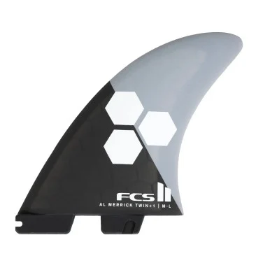 FCS II AL MERRICK TWIN + STABILISER FIN SET (FAMX-PC03-MD-TS-R)