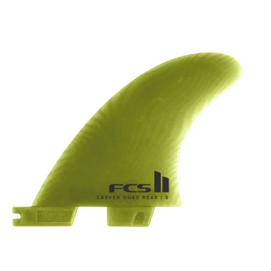 FCS II CARVER NEO GLASS ECO QUAD REAR MEDIUM FINS (FCAR-NG05-MD-RS-R)