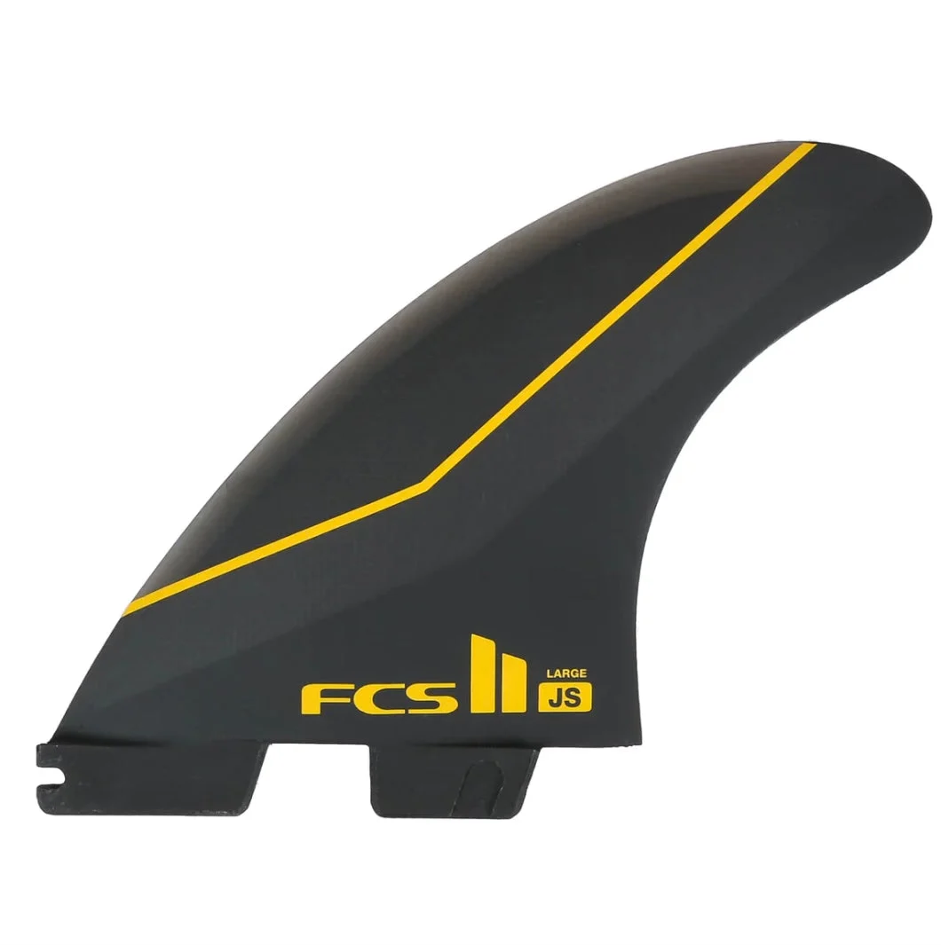 FCS II JS PC Carbon Tri Fin Set Black