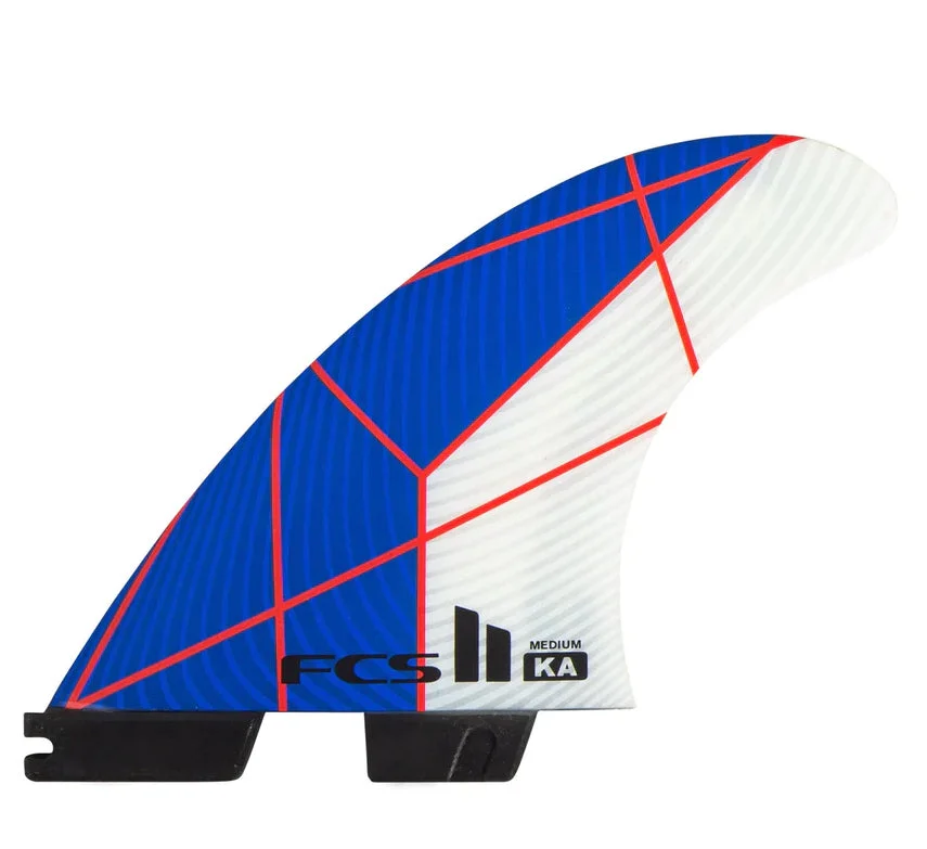 FCS II KA PC Tri Fin Set Blu/Red/White