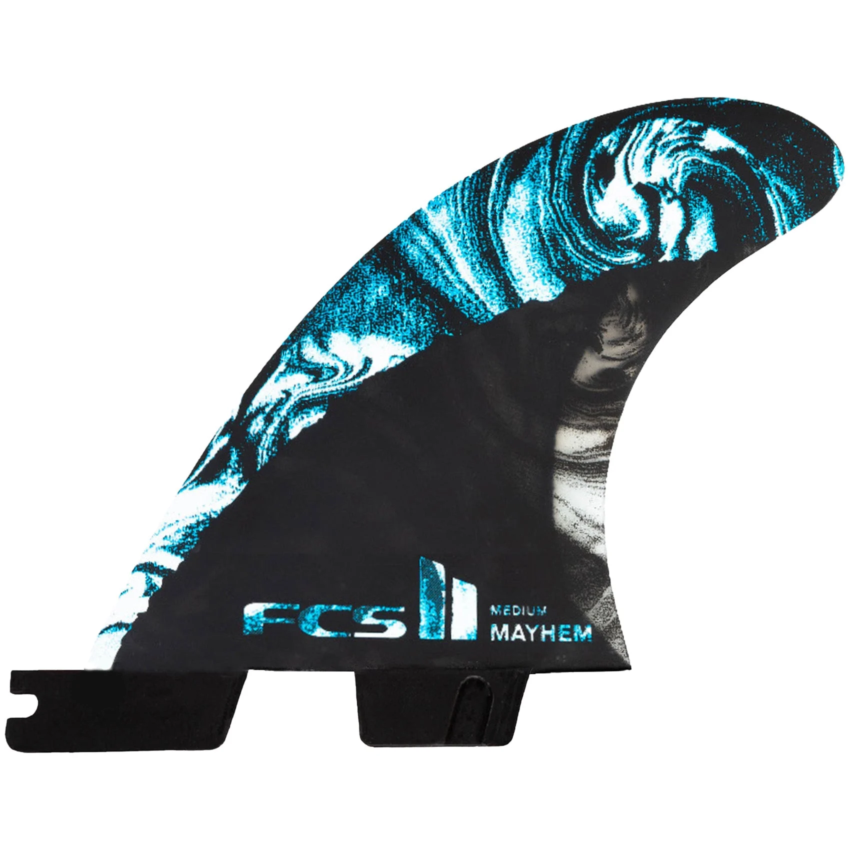 FCS II Matt Biolos Mayhem PC Carbon Quad Rear Fin Set