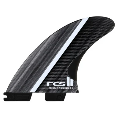 FCS II MICK FANNING GLASS FIBRE FUSION MEDIUMTRI FIN SET (FMFM-FF01-MD-TS-R)