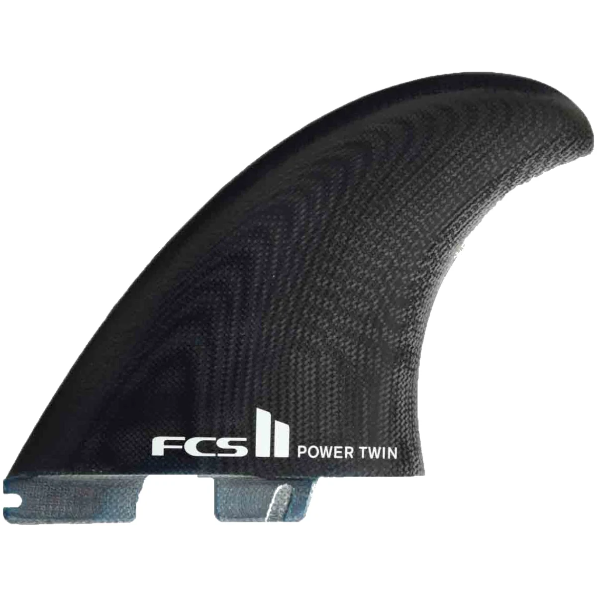 FCS II Power PG Twin + 1 Fin Set - Black - L-XL