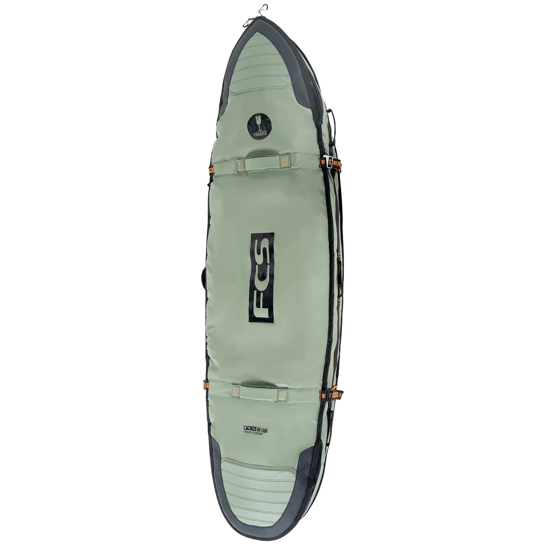 FCS Travel 2 Cover 1-2 Mid-Length Travel Surfboard Bag