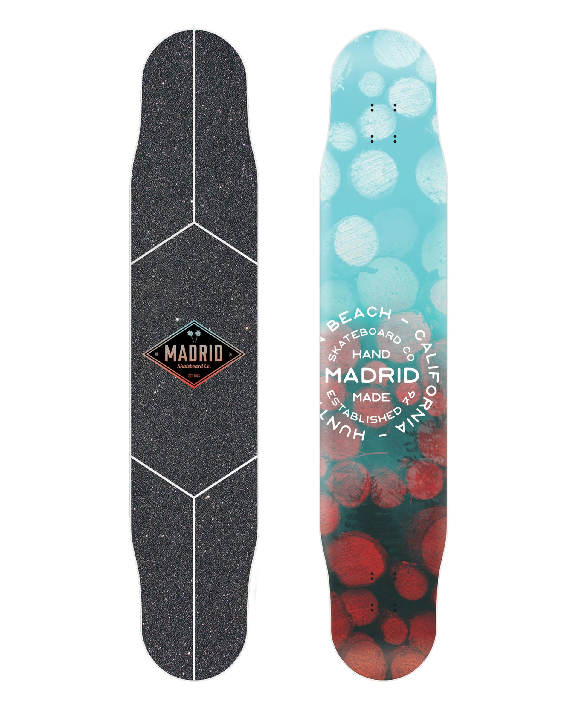Fiberglass Longboard Carver 46" Logs