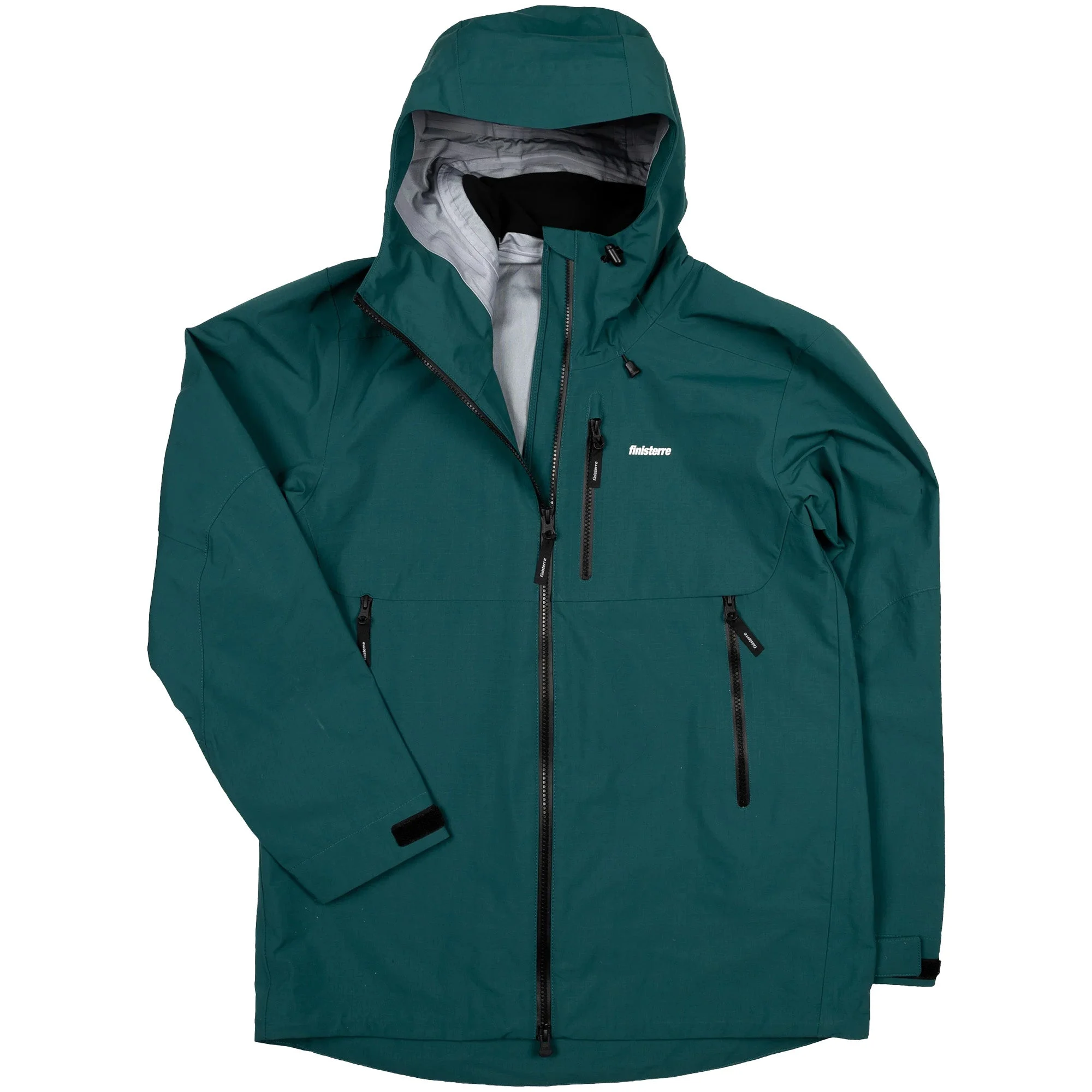 Finisterre Stormbird Waterproof Hooded Zip-Up Jacket