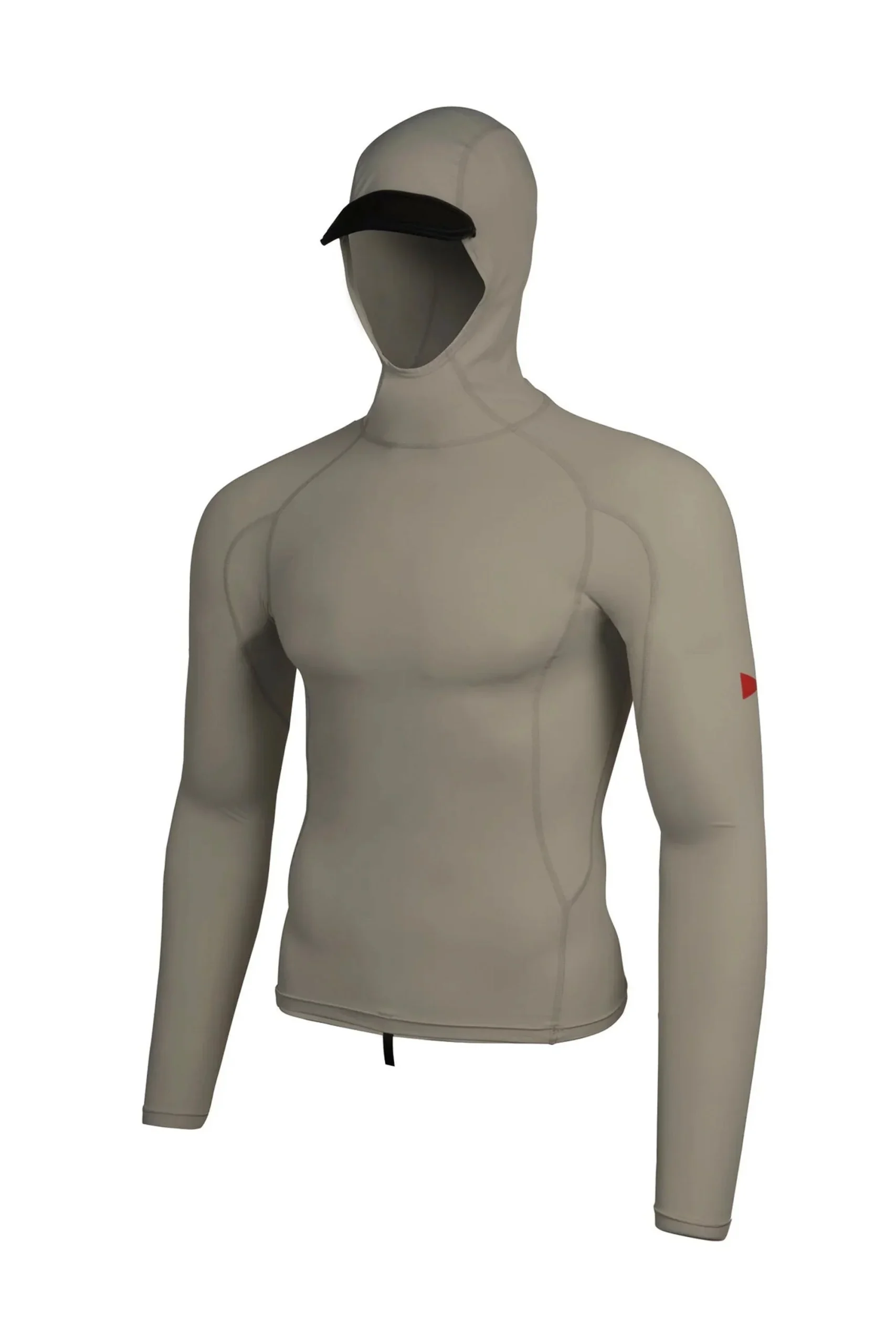 FLORENCE MARINE X - LONG SLEEVE HOODED RASHGUARD - MOSS GREY